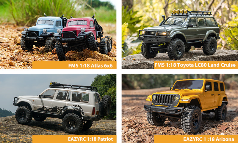 FMS Model-2021 Best New 1/18 RC Crawler Review